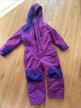 Arctix Purple and Dark Purple Kids Snowsuit One-Piece